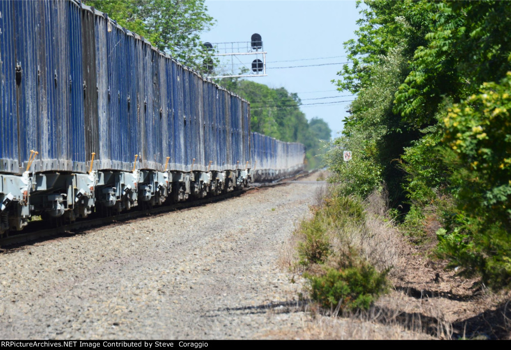 62V on the Royce running Track and Lehigh Line